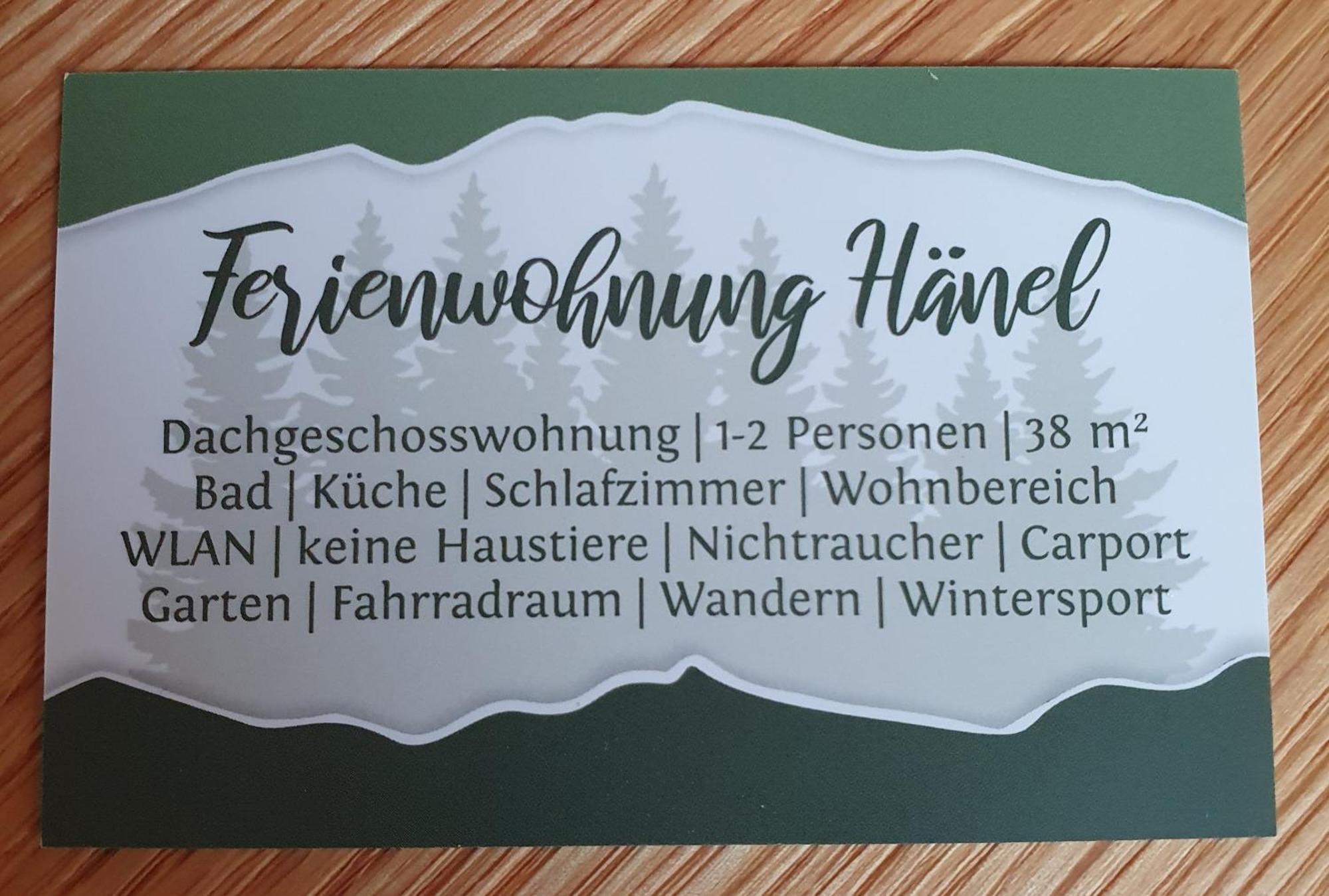 Ferienwohnung Haenel Antonshohe Exteriér fotografie